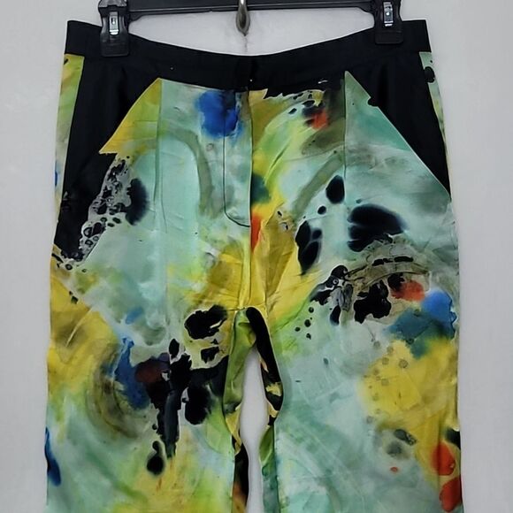 Heidi Merrick Multicolored Pants Size 2 - Picture 2 of 10